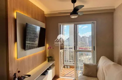 Apartamento à venda em campinas, vila industrial, com 2 quartos, com 57 m², central park home resort