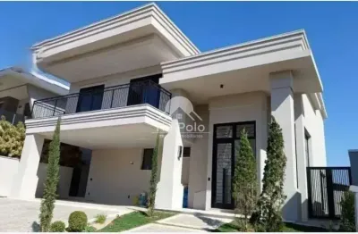 Casa à venda em paulínia, morumbi, com 4 suítes, com 430 m², condomínio villa bella