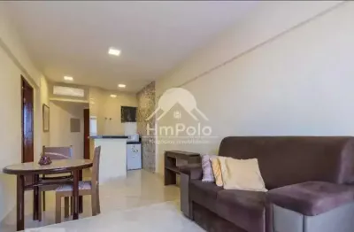 Flat à venda em campinas, centro, com 1 suíte, com 60 m², lirondelle flat