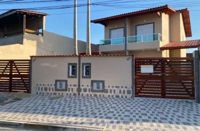 Sobrado à venda em itanhaém, são pedro, com 2 quartos, com 87.07 m²