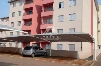 Apartamento à venda em campinas, recanto do sol i, com 3 quartos, com 60 m², condomínio monte moriah