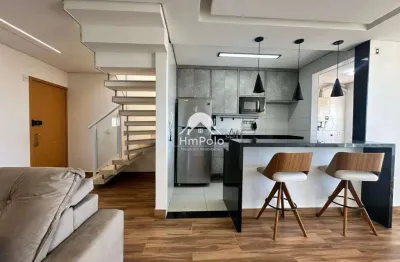 Cobertura à venda em campinas, parque industrial, com 3 suítes, com 164 m², veredas patriani