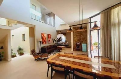 Casa à venda e para alugar em campinas, swiss park, com 4 quartos, com 420 m², residencial basel