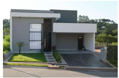 Casa térrea à venda no residencial mont`alcino em valinhos/sp