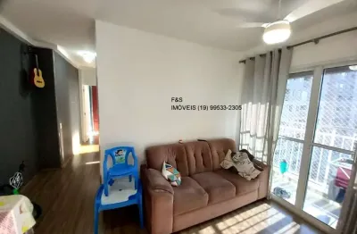 Apartamento à venda em valinhos-sp, vila sonia: 2 quartos, 2 salas, 1 banheiro, 1 vaga de garagem, 51,00 m² de área.