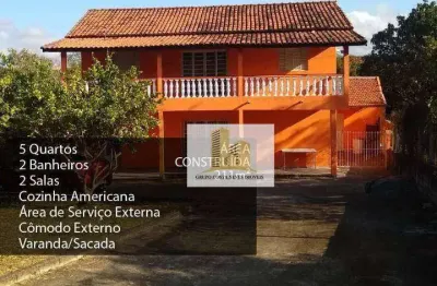 Chácara com 5 dormitórios à venda, 1000 m² por r$ 422.000,00 - portal mantiqueira - caçapava/sp