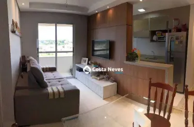 Apartamento com 2 dormitórios à venda, 54 m² por r$ 580.562 - villa branca - jacareí/sp