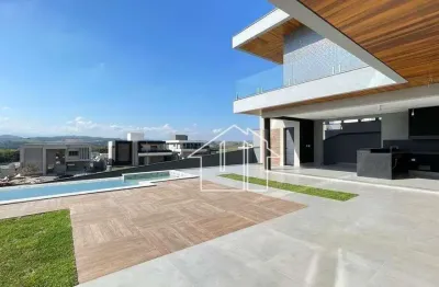 Casa com 4 dormitórios à venda, 416 m² por r$ 3.295.000,00 - condomínio residencial colinas do paratehy - são josé dos campos/sp