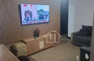 Apto térreo, 2 dorms, planejados,54 m², ventilador de teto, no bosque sjc5