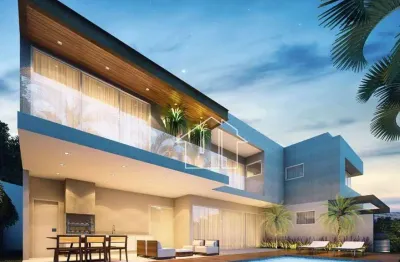 Casa com 4 dormitórios à venda, 380 m² por r$ 4.200.000,00 - condomínio residencial alphaville - são josé dos campos/sp