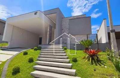 Casa com 3 dormitórios à venda, 180 m² por r$ 1.190.000,00 - condomínio santa mônica - caçapava/sp