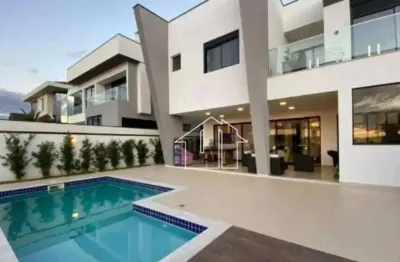 Casa com 4 dormitórios à venda, 330 m² por r$ 3.500.000,00 - condomínio residencial jaguary - são josé dos campos/sp