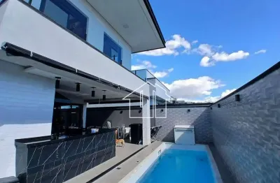 Casa com 3 dormitórios à venda, 285 m² por r$ 1.920.000,00 - malibu - caçapava/sp