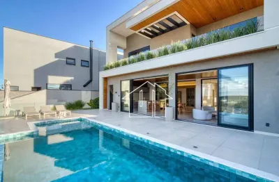 Casa com 5 dormitórios à venda, 408 m² por r$ 4.800.000,00 - condomínio residencial alphaville - são josé dos campos/sp