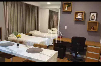 Studio styling no jardim aquárius c/ piscina - mobiliado,33m² - são josé dos campos