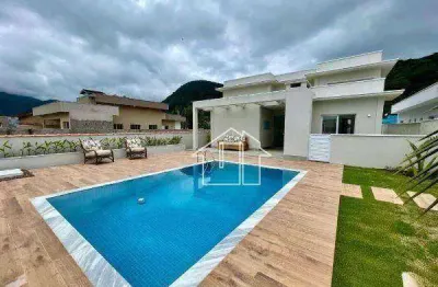 Casa com 3 dormitórios à venda, 170 m² por r$ 1.555.000,00 - massaguaçu - caraguatatuba/sp