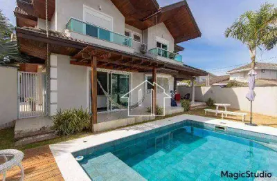 Linda casa integrada – altos da serra vi | 270 m² de construção | terreno 365 m² - são josé dos campos