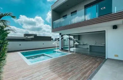 Casa com 4 dormitórios à venda, 405 m² por r$ 4.500.000,00 - condomínio residencial alphaville - são josé dos campos/sp