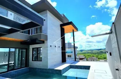 Casa com 4 dormitórios à venda, 440 m² por r$ 3.895.000,00 - condomínio residencial jaguary - são josé dos campos/sp