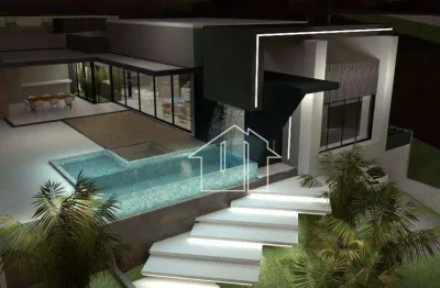 Casa com 4 dormitórios à venda, 380 m² por r$ 5.350.000,00 - condomínio reserva do paratehy - são josé dos campos/sp