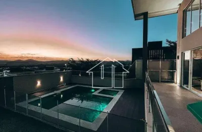 Casa com 5 dormitórios à venda, 570 m² por r$ 3.900.000,00 - condomínio residencial colinas do paratehy - são josé dos campos/sp