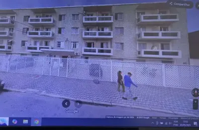 Apartamento de praia para venda em praia grande, boqueirão, 1 dormitório, 1 banheiro, 2 vagas