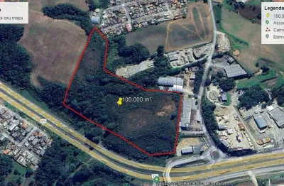 Terreno à venda na rodovia br-277, s/n, vila dom pedro ii, campo largo, 100155 m2 por r$ 20.000.000
