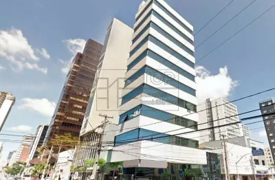 Sala comercial para alugar na rua marechal deodoro, 945, centro, curitiba, 106 m2 por r$ 2.600