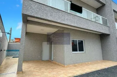 Casa à venda em itanhaém-sp, cibratel ii: 3 quartos, 1 suíte, 3 banheiros, 126m² de área!