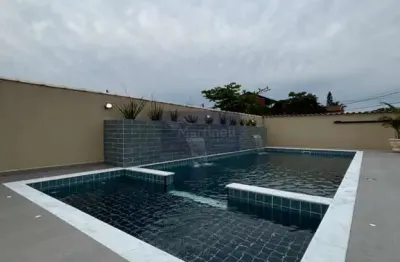 Imperdível residência de 3 quartos e 2 suítes à venda em itanhaém-sp, no balneário são marcos, com 134m² e 4 vagas de garagem!