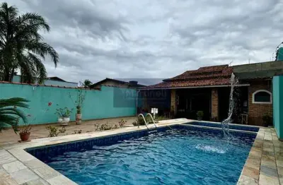 Casa com 3 quartos à venda no balneário califórnia, itanhaém  por r$ 495.000
