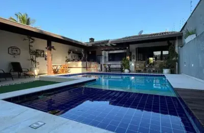Casa com 4 quartos à venda no cibratel, itanhaém  por r$ 980.000