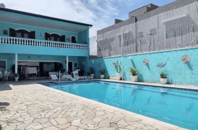 Imperdível oportunidade: casa à venda em itanhaém-sp, bairro cibratel 1, com 5 quartos, 4 suítes, 3 salas, 7 banheiros, 8 vagas e 524m² de área.