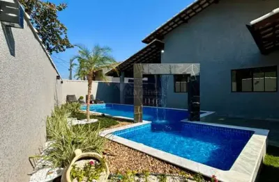 Casa à venda em itanhaém-sp, campos eliseos: 3 quartos, 1 suíte, 2 salas, 3 vagas, 110m² de área. aproveite!