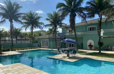 Casa em condomínio fechado com 7 quartos à venda no balneário praia do pernambuco, guarujá , 1095 m2 por r$ 6.500.000