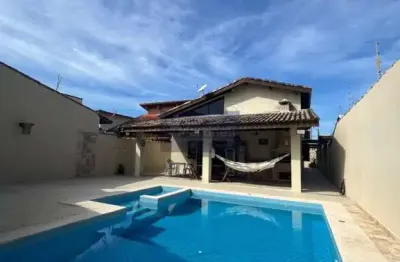 Casa com 3 quartos para alugar no cibratel ii, itanhaém , 385 m2 por r$ 6.000
