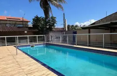 Imperdível casa à venda em itanhaém-sp, bairro cibratel: 3 quartos, 1 suíte, 2 salas, 5 vagas de garagem, 110m² de área.