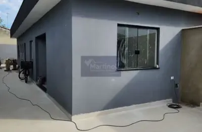 Casa à venda em itanhaém-sp, bairro cibratel: 2 quartos, 1 suíte, 1 sala, 1 banheiro, 2 vagas de garagem, 75m².