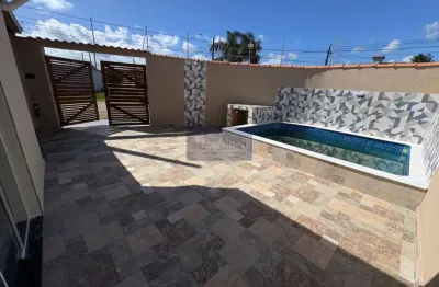 Imperdível oportunidade: casa à venda em itanhaém-sp, com 2 quartos, 1 sala, 1 banheiro, 2 vagas de garagem - 60,00m².