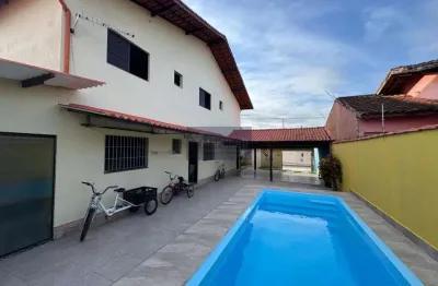 Casa de 5 quartos à venda em peruíbe no bairro belmira novais: 2 salas, 3 banheiros, 4 vagas de garagem, 176,70 m² de área.