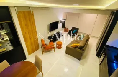 Apartamento mobiliado à venda no condomínio trix tamboré housing em santana de parnaíba - sp
