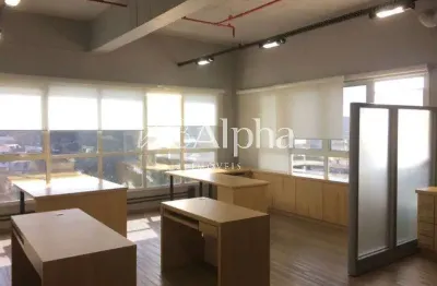Sala comercial mobiliada a venda no edifício alpha square mall em alphaville - sp