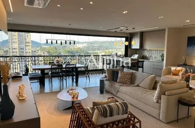 Apartamento mobiliado para  venda no condomínio atria em alphaville - sp
