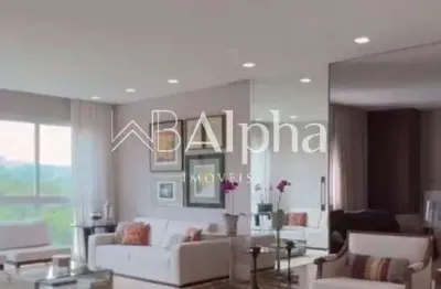 Apartamento semi mobiliado a venda no condomínio the penthouses tamboré em santana de parnaíba - sp