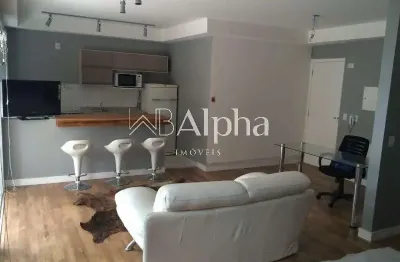 Apartamento mobiliado para locação - cond. alpha park em alphaville  - 72m2
