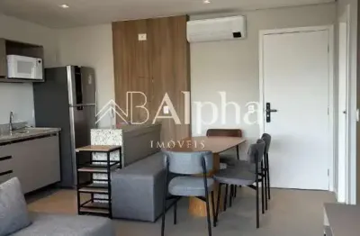 Studio mobiliado a venda no condomínio fiori em alphaville - sp