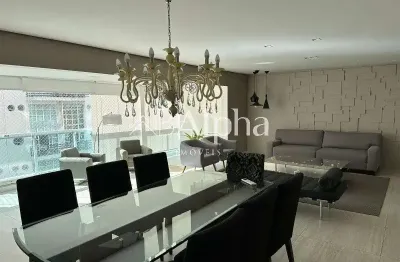 Apartamento mobiliado para locação no condomínio splendore em alphaville - sp