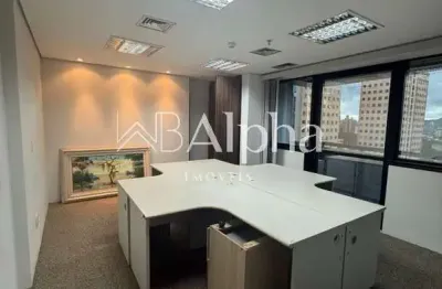 Sala para locação semi-mobiliado edifício murano alphaville barueri-sp