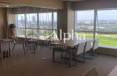 Sala comercial para locação e venda no edifício brascan em alphaville - sp