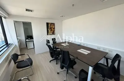 Sala comercial mobiliada para venda e locação - edifício murano business office alphaville